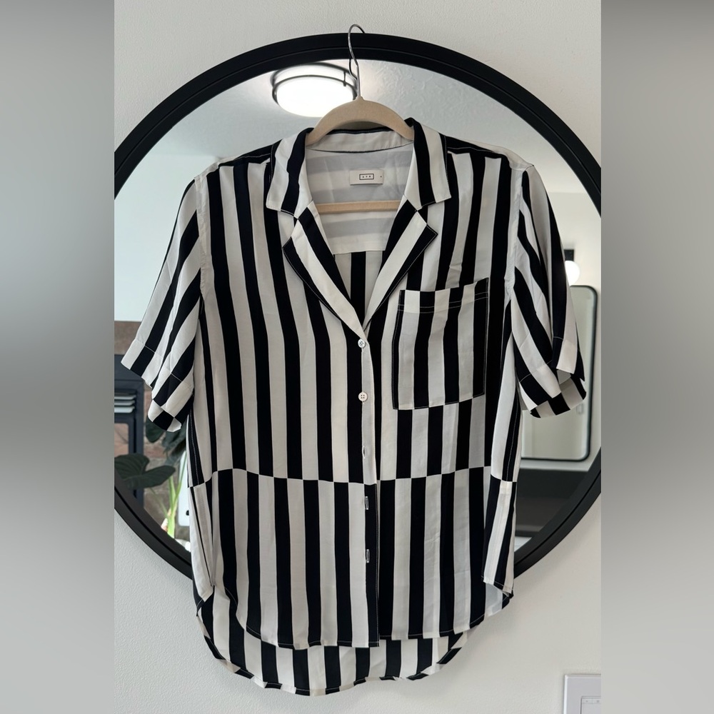 AYR silk button down blouse - size small